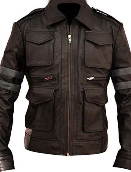 Resident Evil 6 Leon Kennedy Leather Jacket